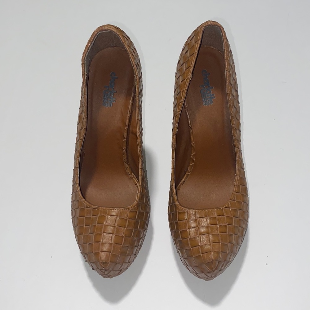 Charlotte Russe Womens Brown Heels - Size 8